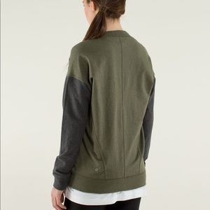 Vintage lululemon Asymmetrical Zip Up